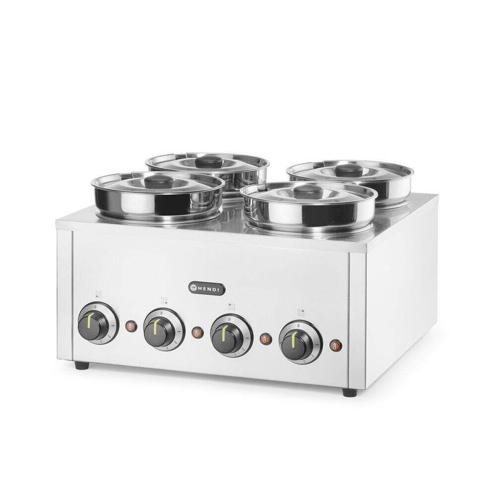 Термосистема bain-marie Quad, 4 × 4 л, 800 Вт