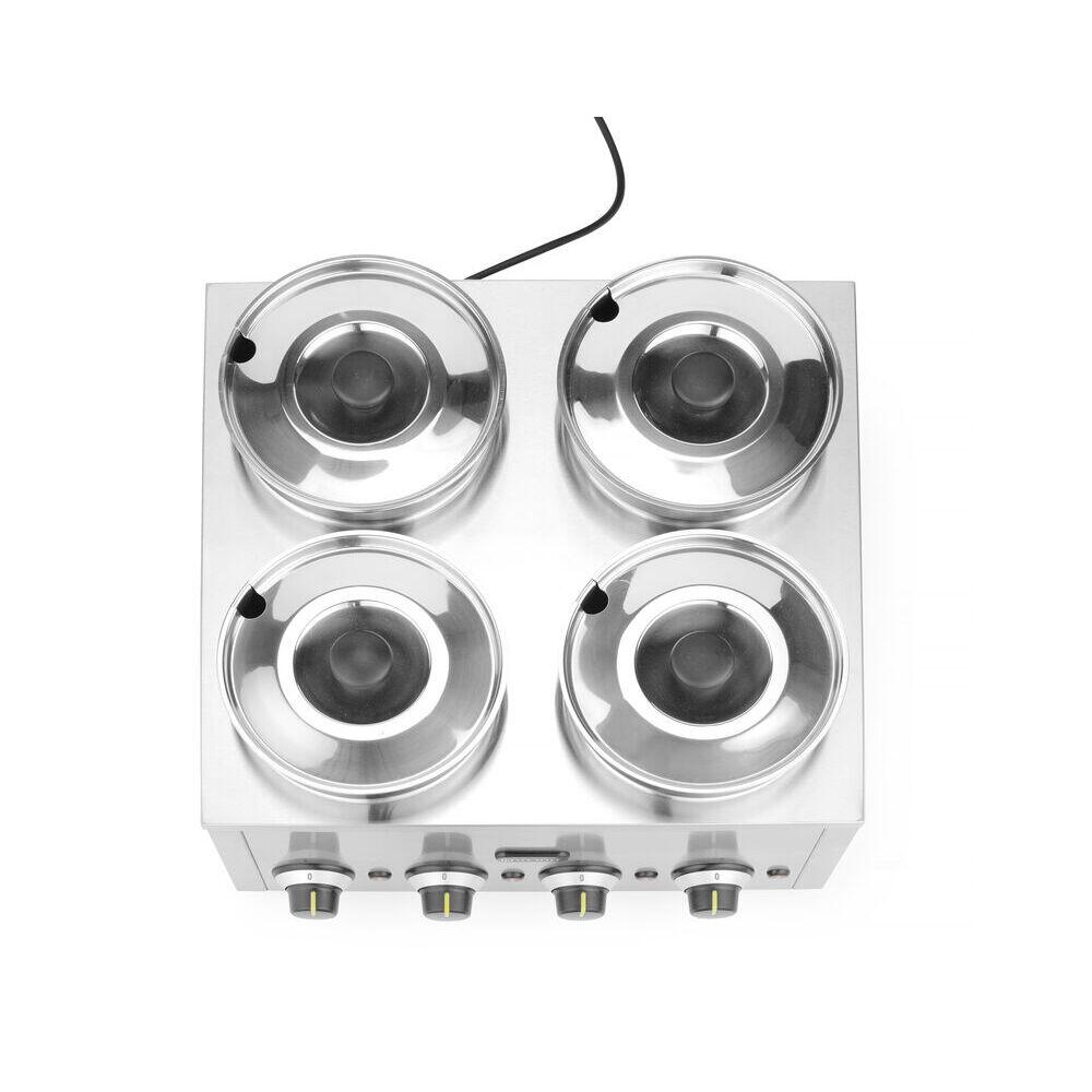Термосистема bain-marie Quad, 4 × 4 л, 800 Вт
