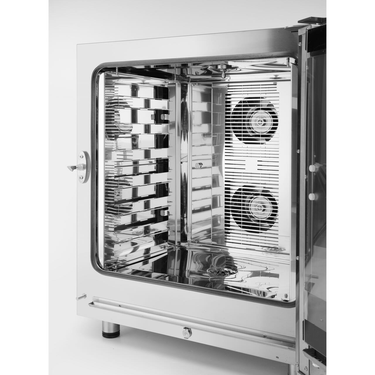 Пароконвекционная печь 6×GN 1/1, электронное управление, 400 V, 10400 W, 730×784×850 мм