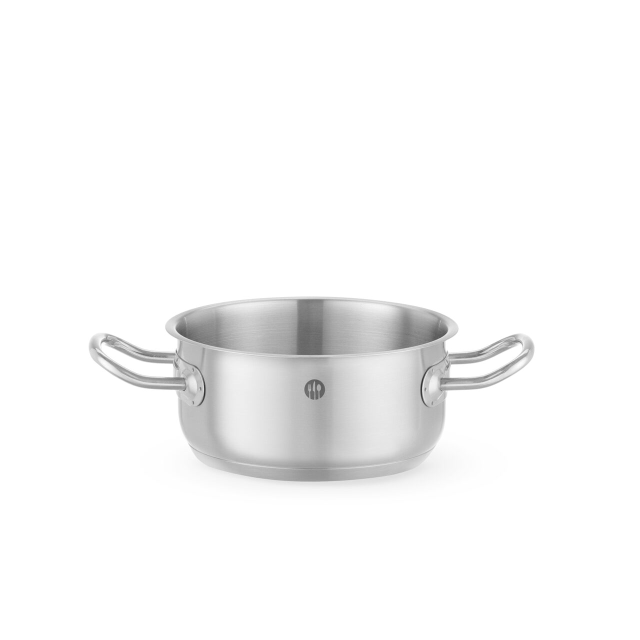 Низкие кастрюли без крышки из нержавеющей стали Kitchen Line