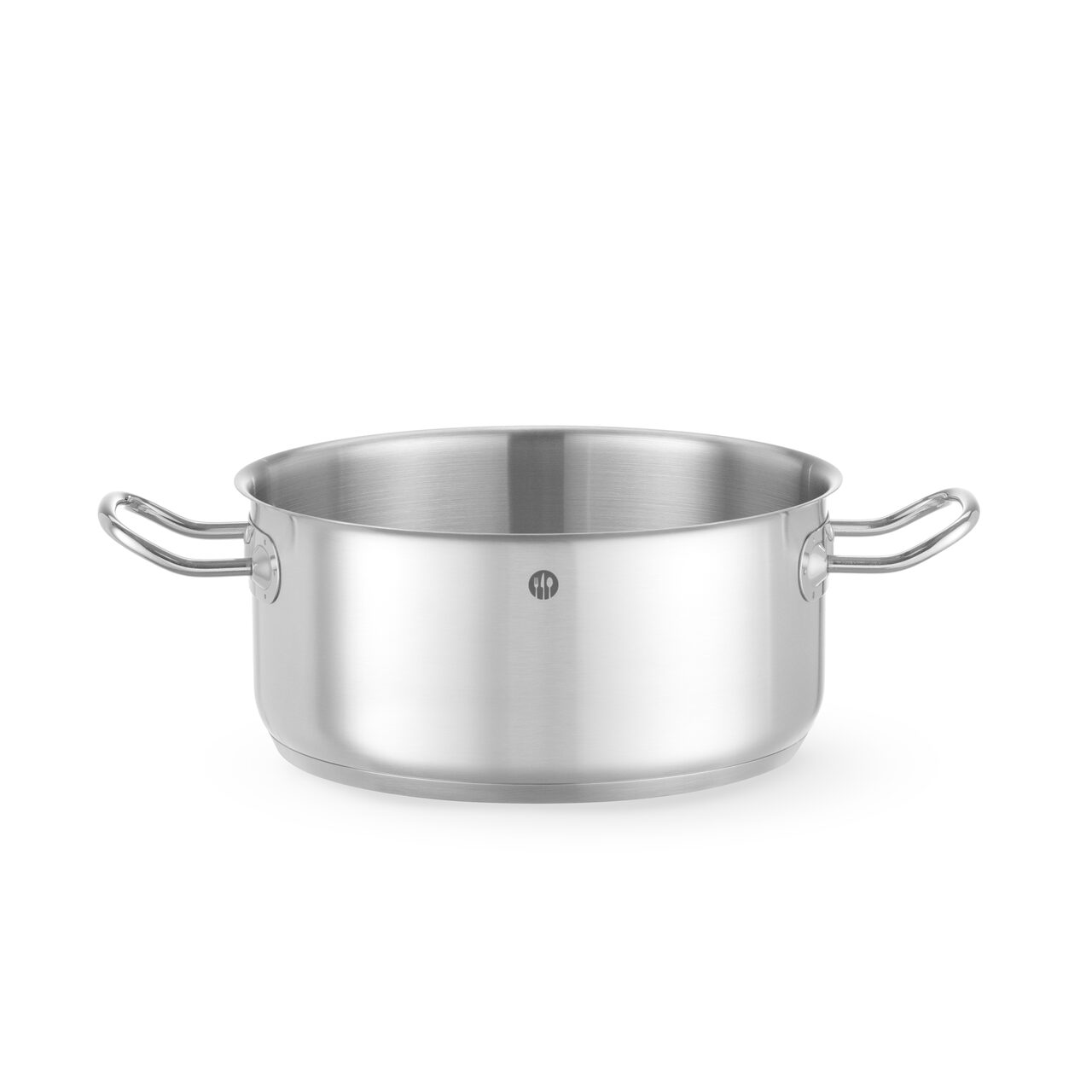 Низкие кастрюли без крышки из нержавеющей стали Kitchen Line