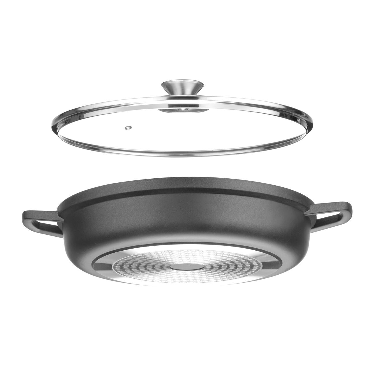 Кастрюли из литого алюминия с антипригарным покрытием и крышкой