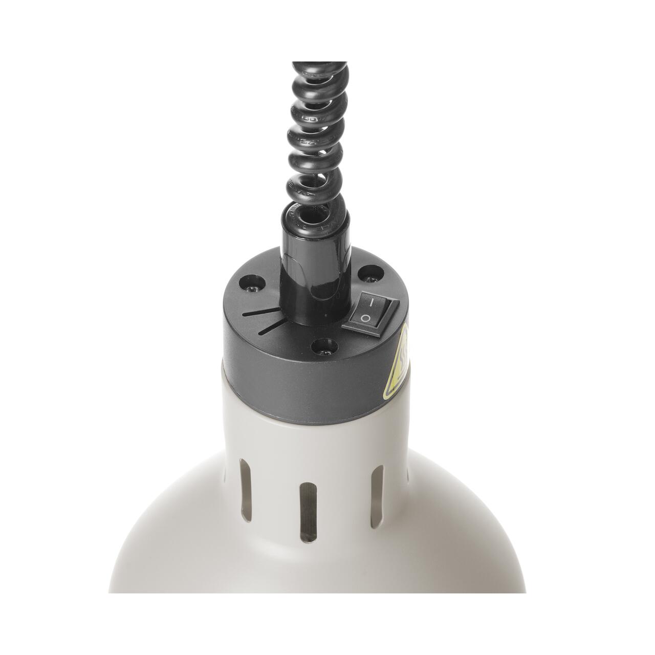 Инфракрасная лампа для поддержания тепла 250 Вт, чёрная