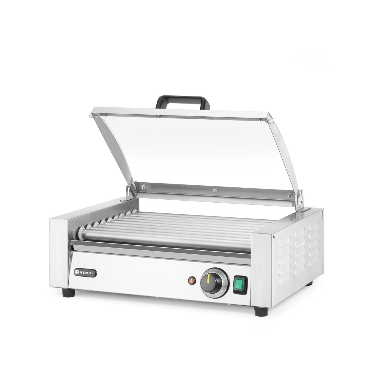 Гриль-ролик Hendi, 7 роликов, 230V/620W, 566x375x(H)259mm