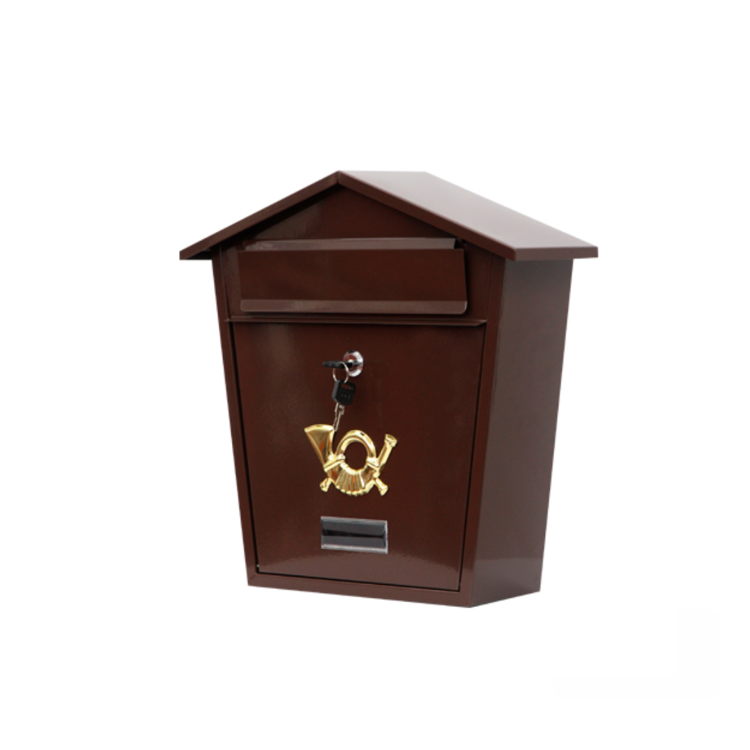 Металлический почтовый ящик YATO, 380×320×105 мм, серый