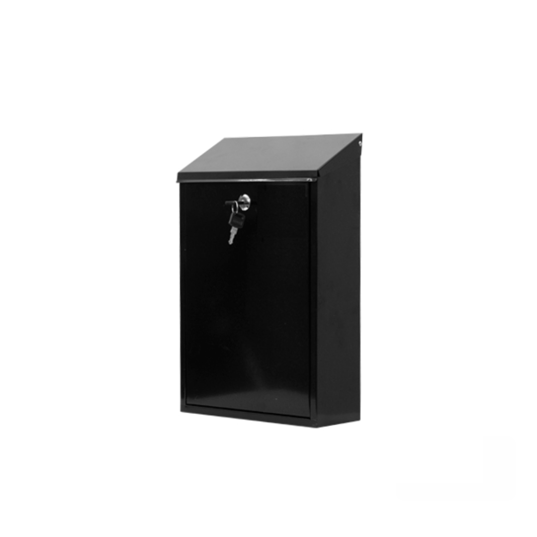 Серый почтовый ящик, 400x250x100 мм