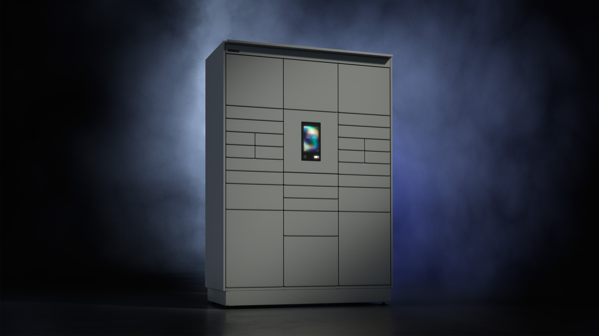 Автономный постамат 24/7 с питанием от аккумулятора LOKO ECOLOGIS