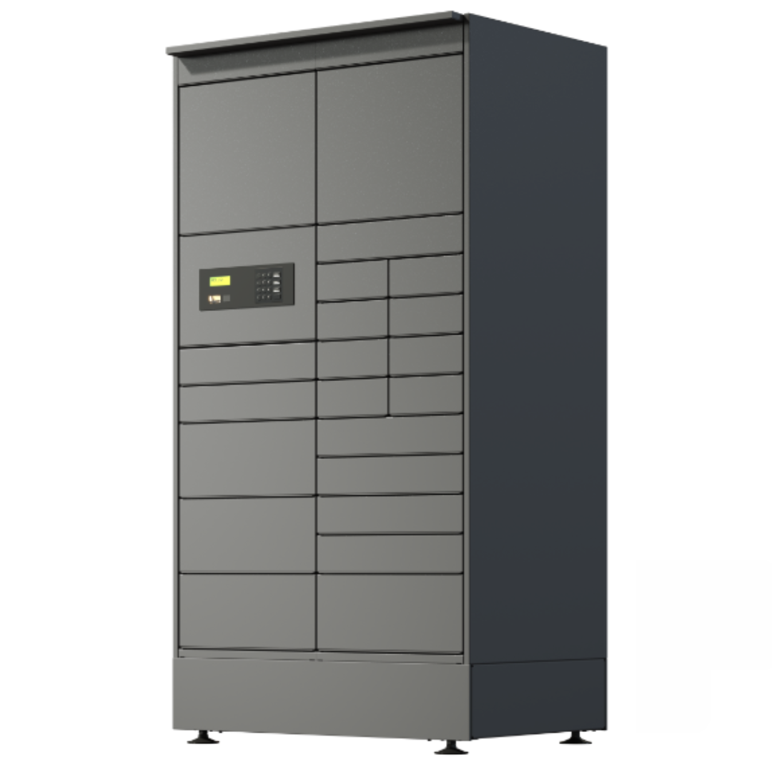 Автономный постамат 24/7 с питанием от аккумулятора LOKO ECOLOGIS