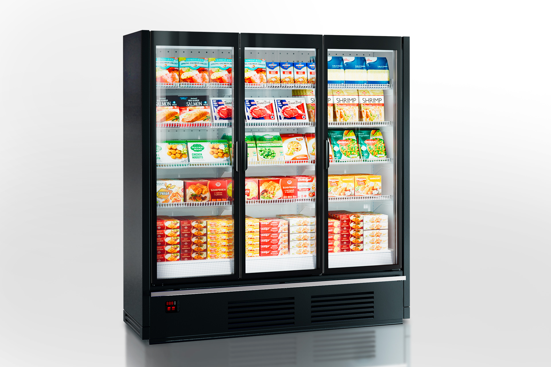 Витрина Indiana cube 2-FG AV 066 LT D 210-DLA (2092) - 1250
