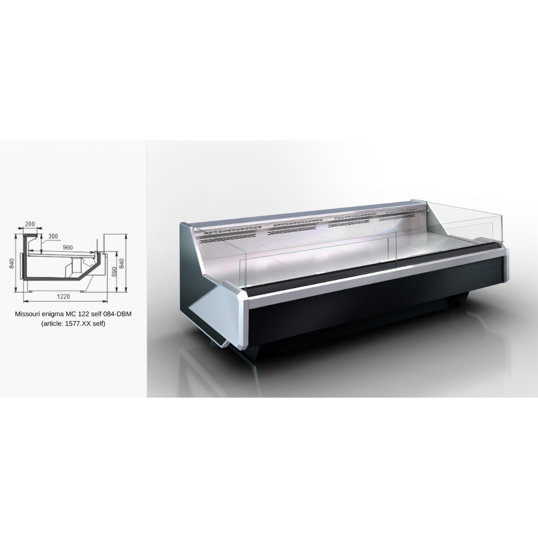 Витрина Missouri enigma MC 122 deli OS 115-DBM - 937
