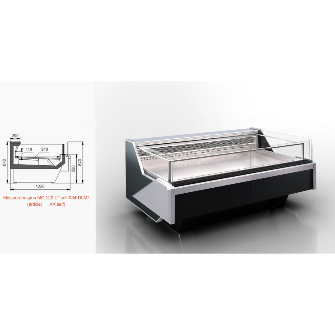 Витрина Missouri enigma MC 122 fish self 084-SPLM - 1250