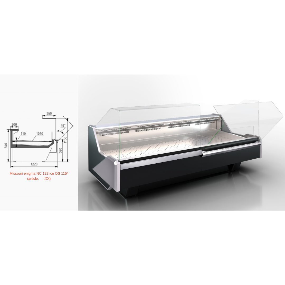Витрина Missouri enigma NC 122 ice self 084 - 3750