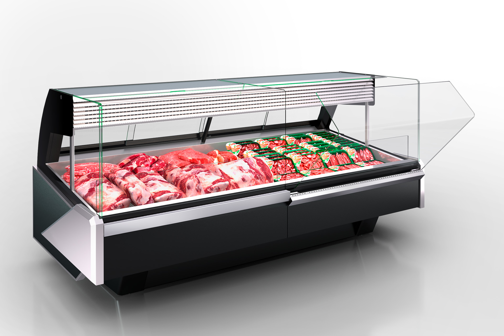 Специализированная витрина для продажи мяса Missouri enigma MC 122 meat OS M/A