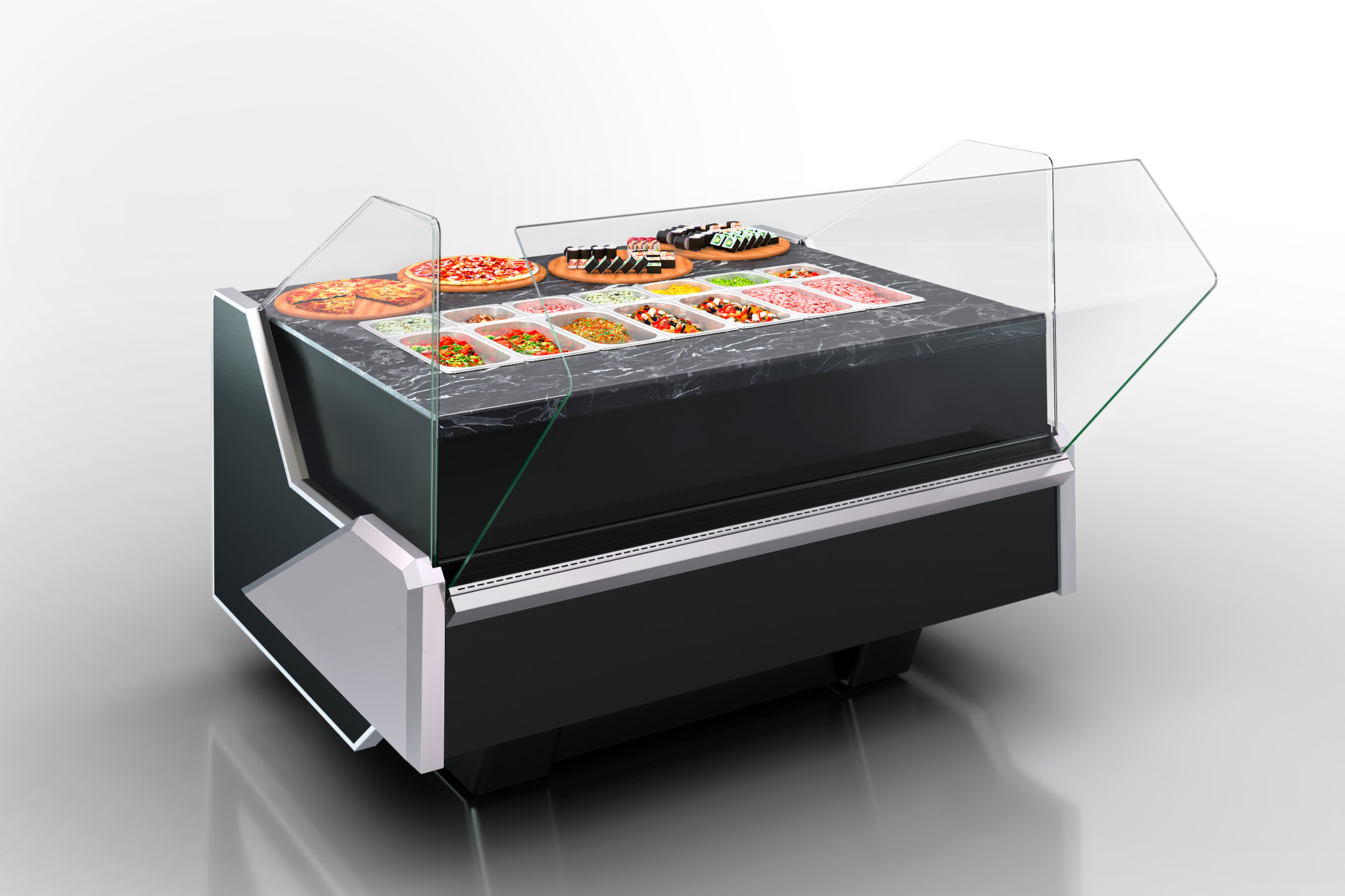 Витрина Missouri enigma MC 122 sushi/pizza OS 115-DBM - 1250