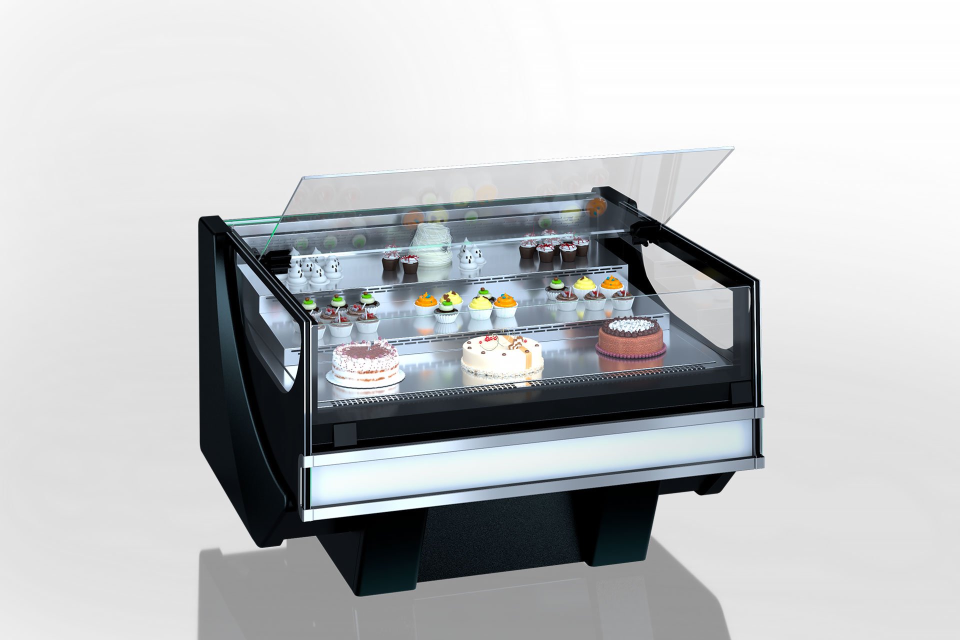 Витрина Missouri cold diamond MC 126 chocolate self 084-DLM - 937