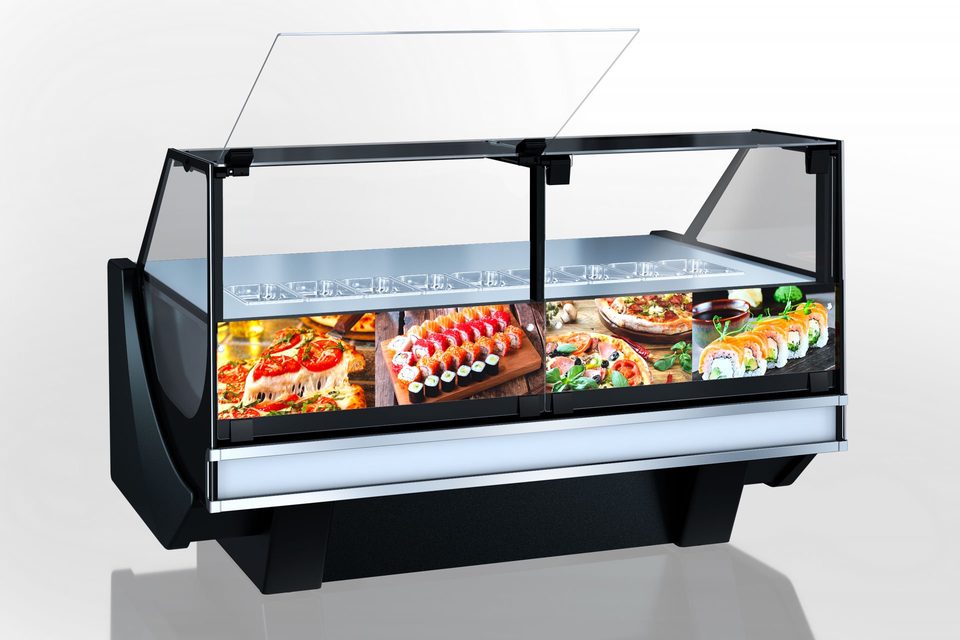 Витрина Missouri cold diamond MC 126 sushi/pizza PS 130-DBM - 2500