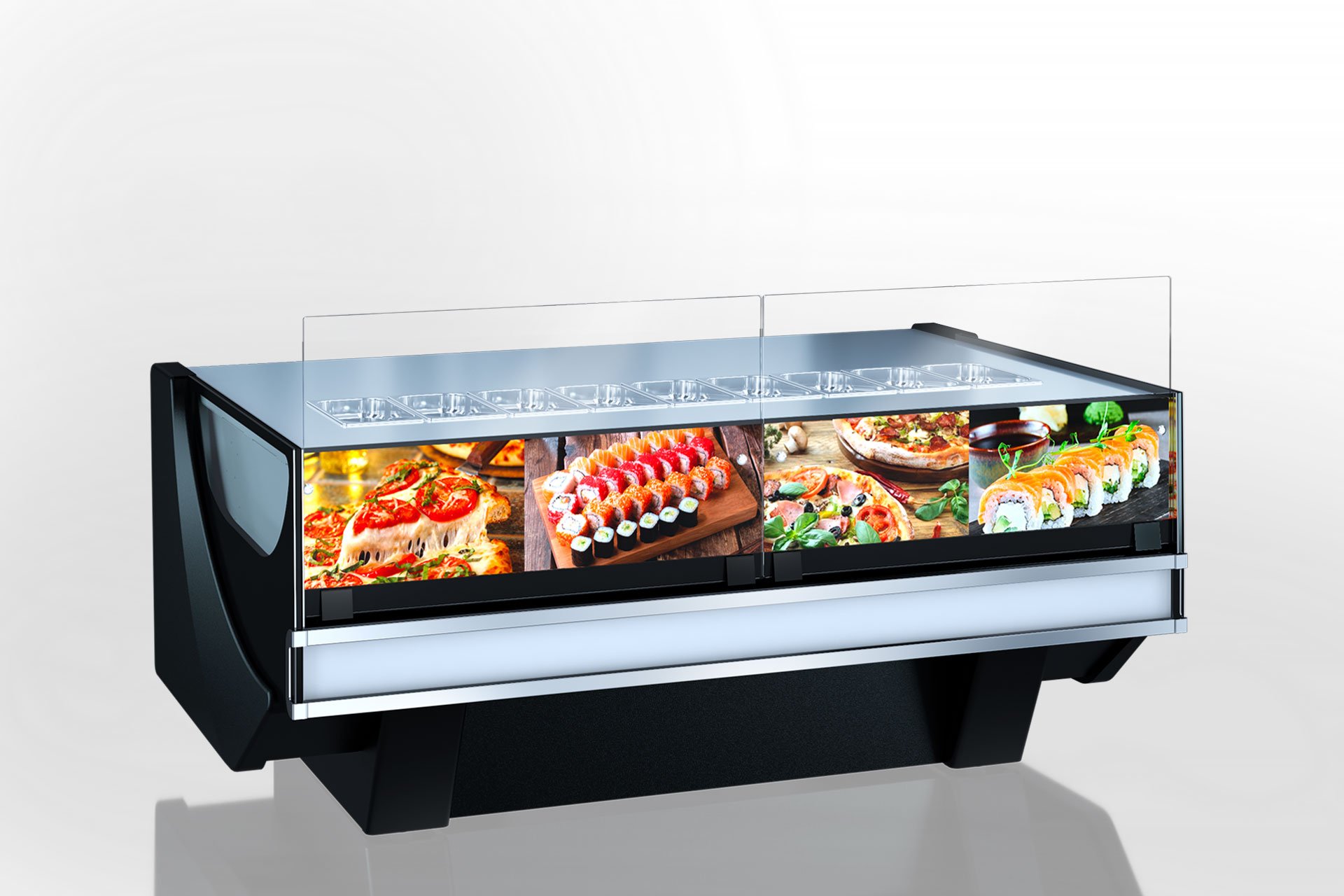 Витрина Missouri cold diamond MC 126 sushi/pizza PS 130-DBM - 2500