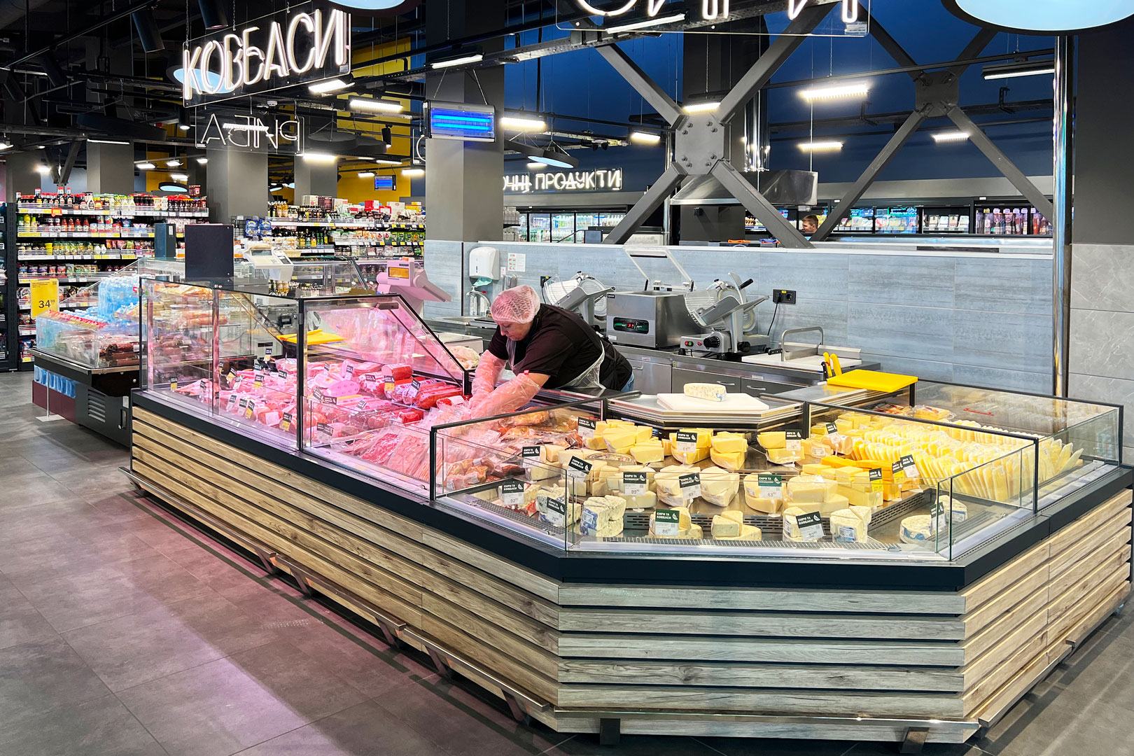 Витрина Missouri MC 120 deli PP 130-DBM - 937
