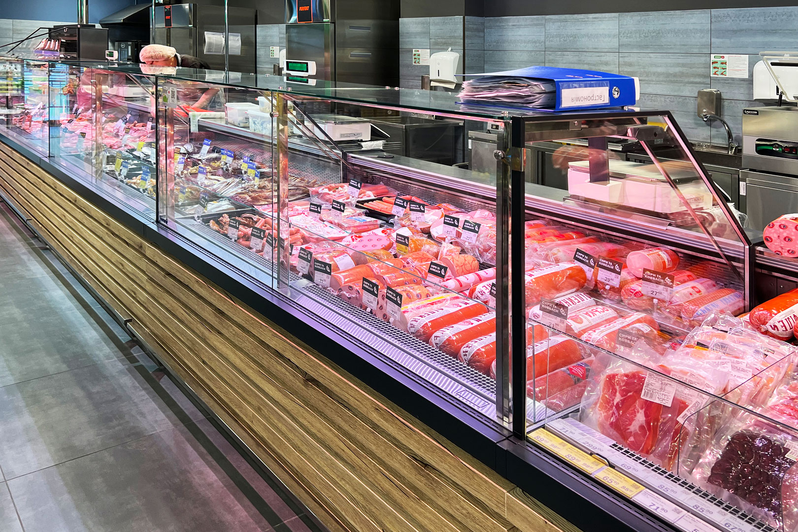 Витрина Missouri MC 120 deli PP 130-DBM - 937