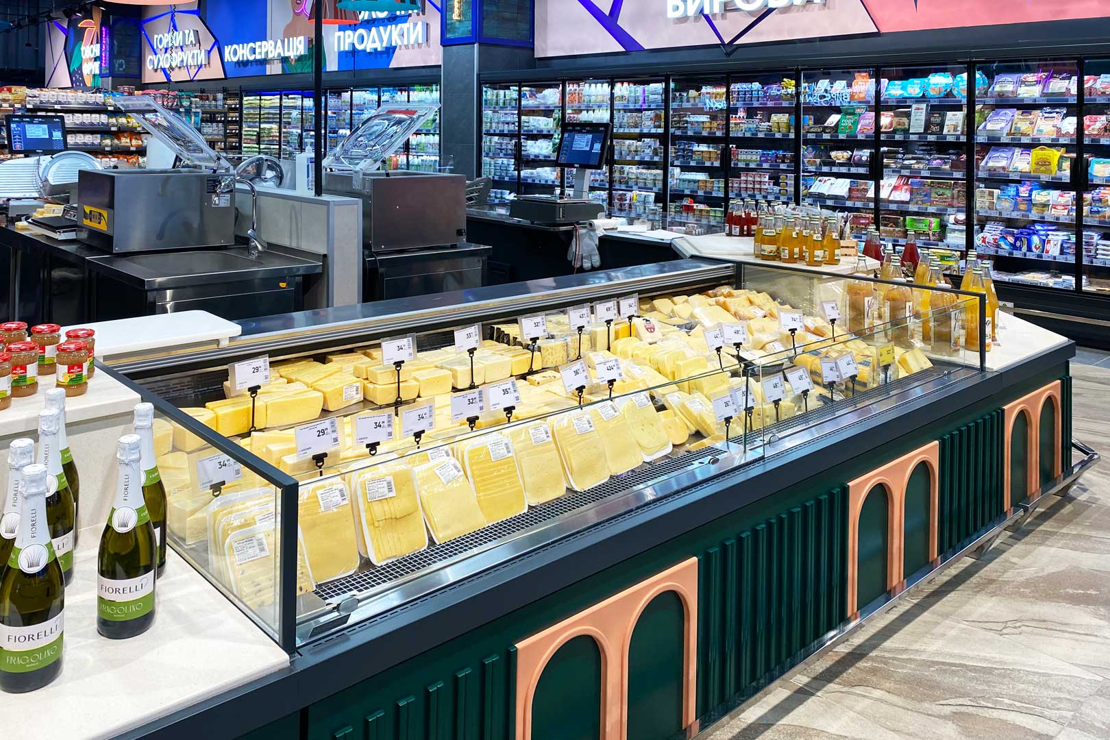 Витрина Missouri MC 120 deli PP 130-DBM - 937