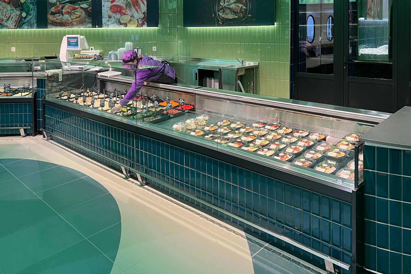 Витрина Missouri MC 120 deli PP 130-DBM - 937