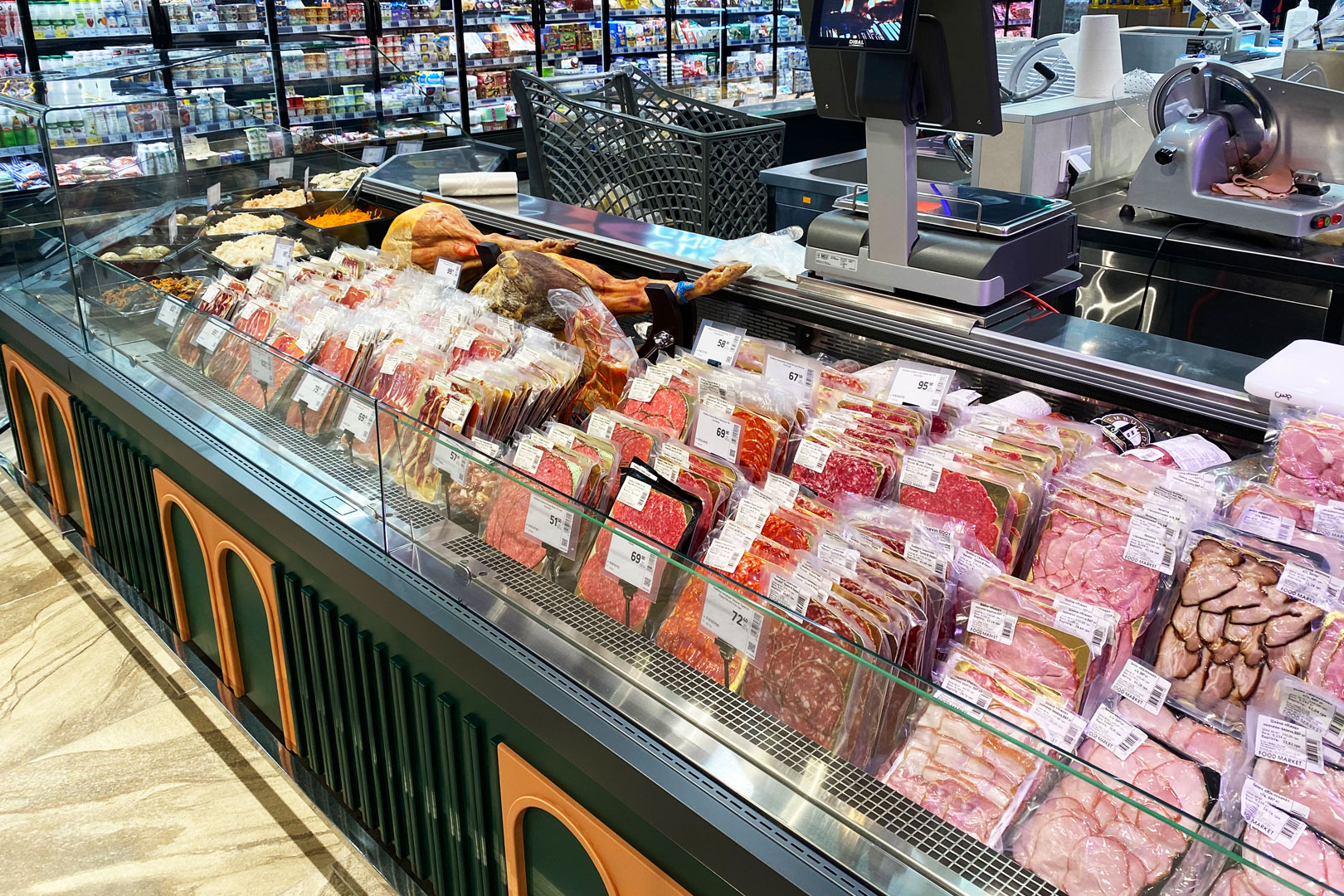 Витрина Missouri MC 120 deli PP 130-DBM - 937
