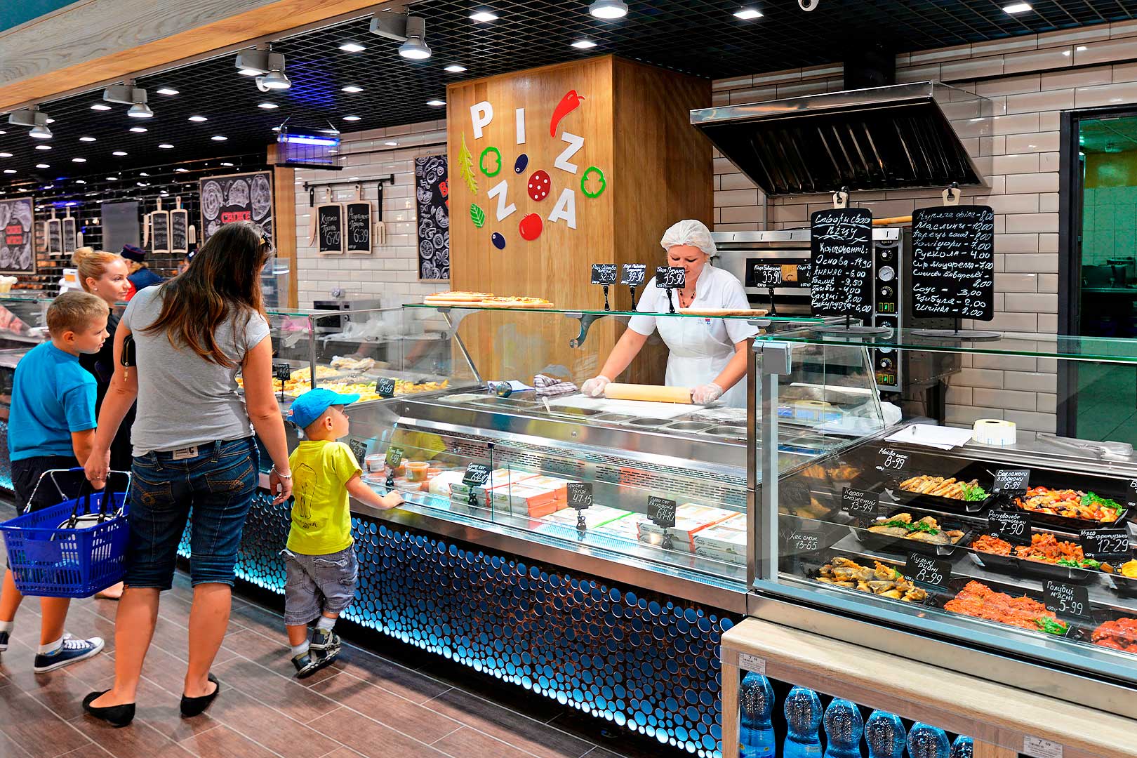 Витрина Missouri MC 120 sushi/pizza combi L M