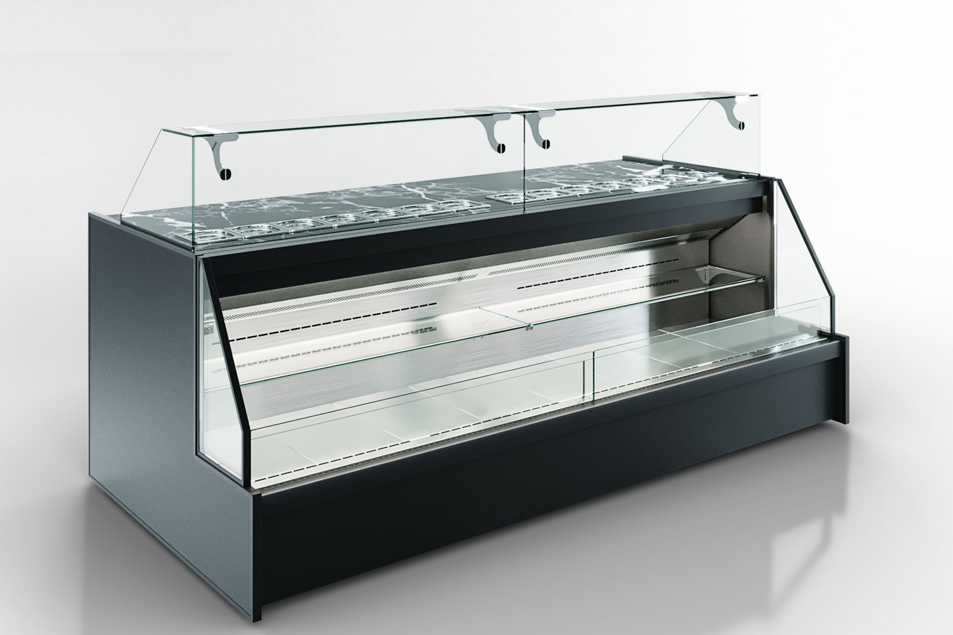 Витрина Missouri AC 120 sushi/pizza combi L/self 130-DBA - 2500