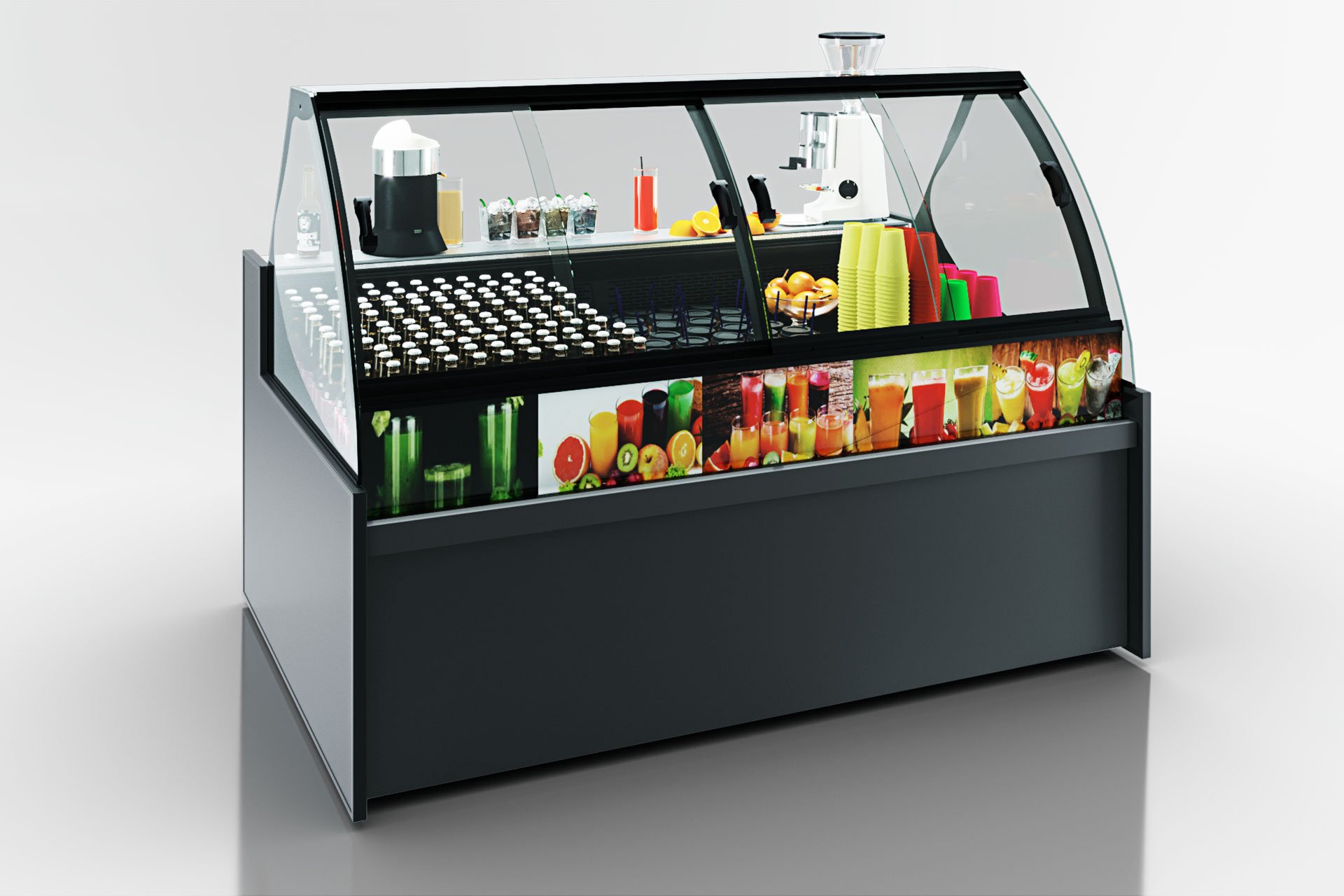 Витрина Missouri AC 120 fresh bar 140-DBA - 3750