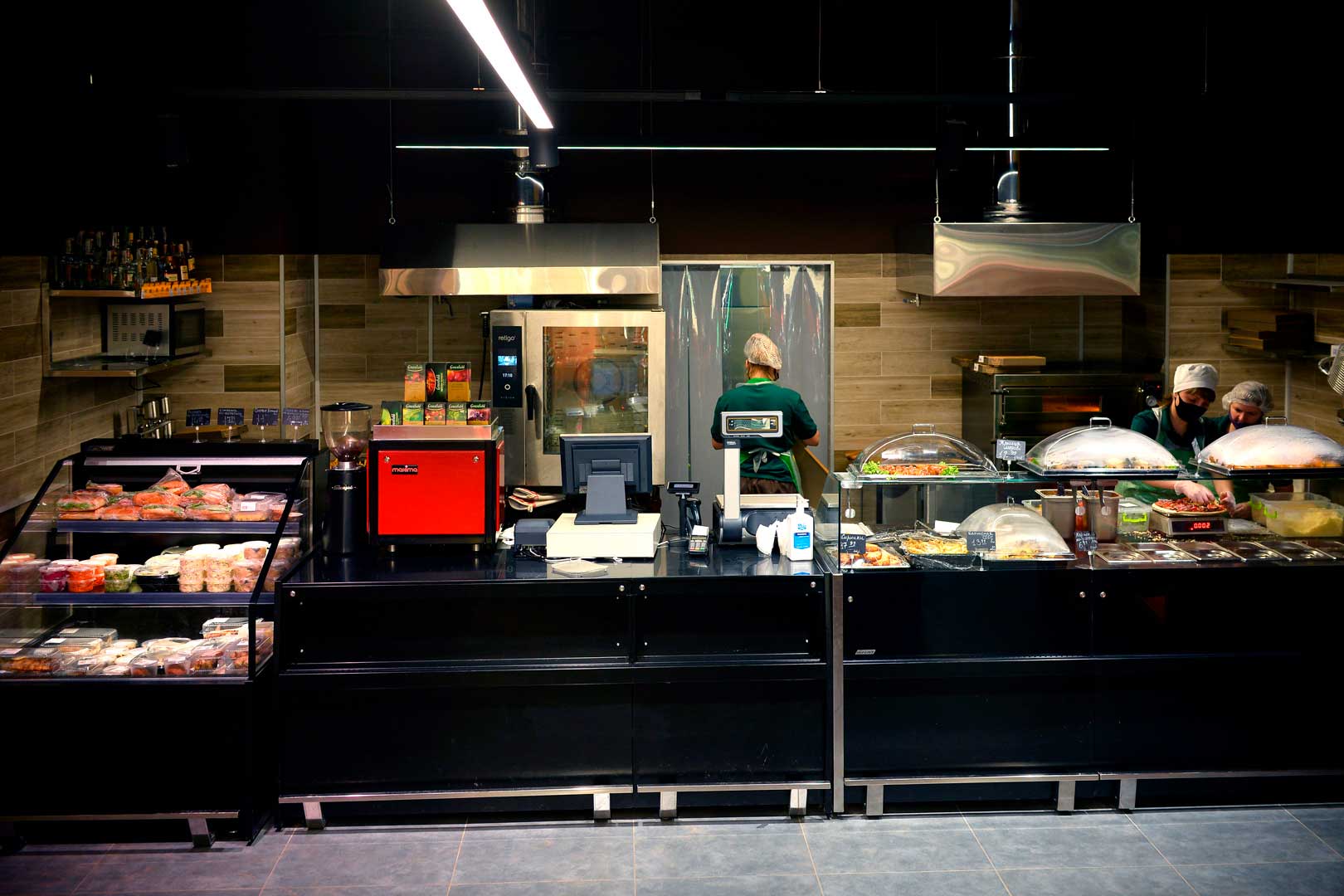 Витрина Missouri MC 100 sushi/pizza L 130-DBM - 937