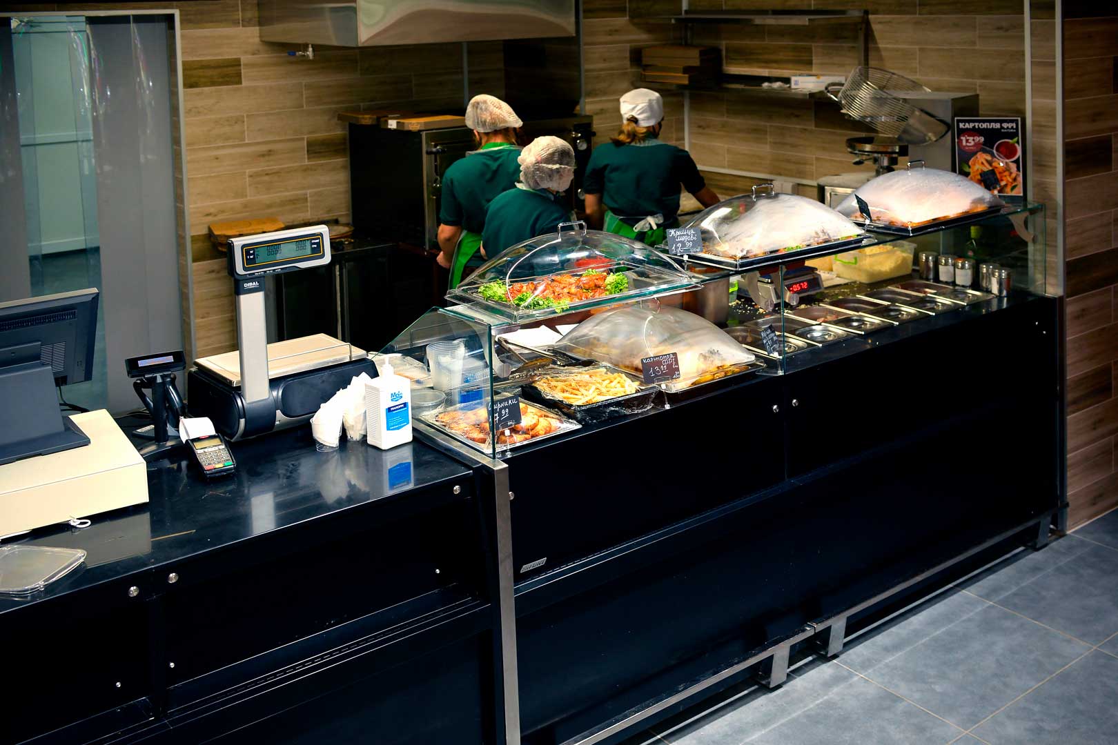 Витрина Missouri MC 100 sushi/pizza L 130-DBM - 937