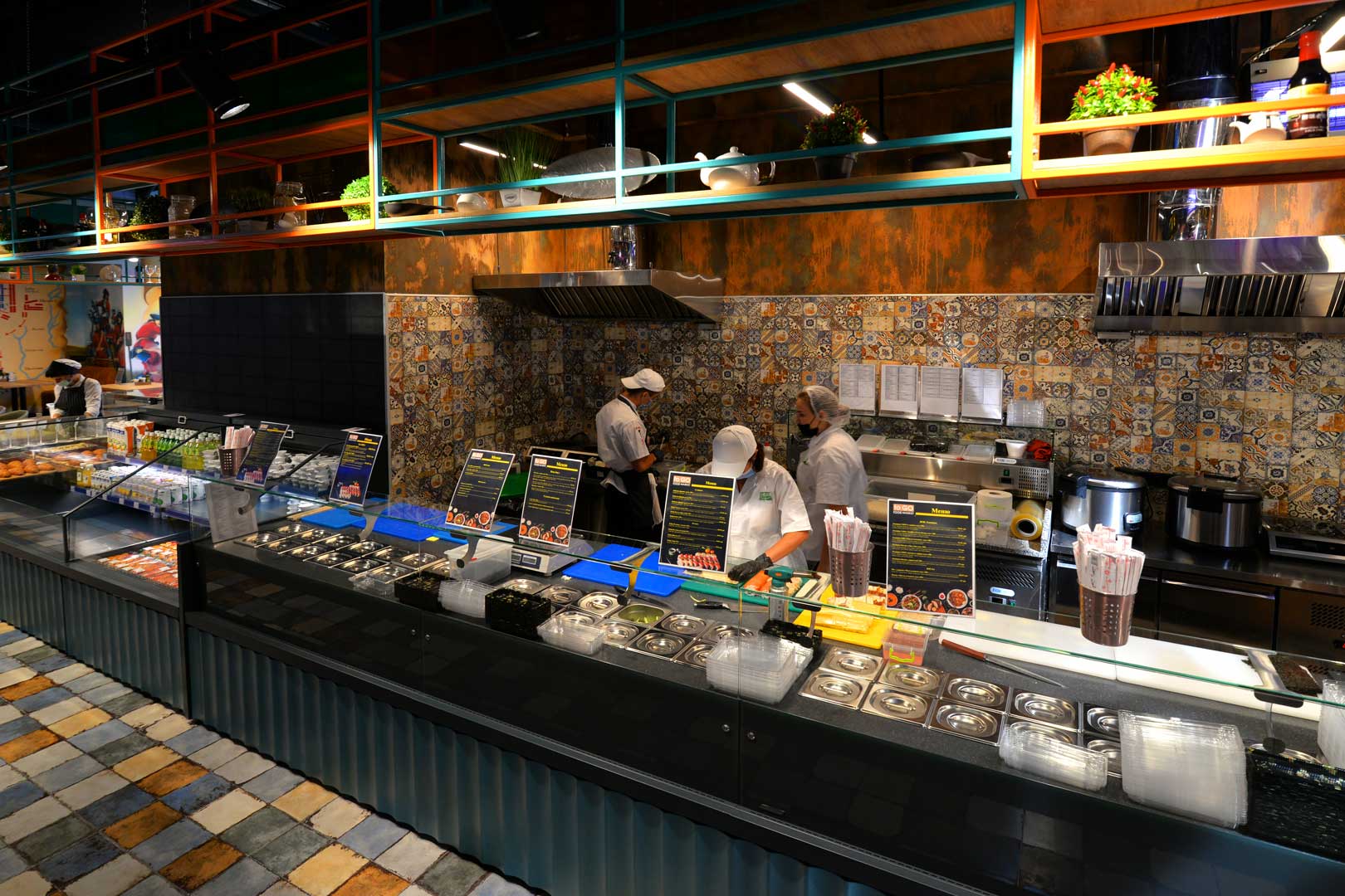 Витрина Missouri MC 100 sushi/pizza L 130-DBM - 937