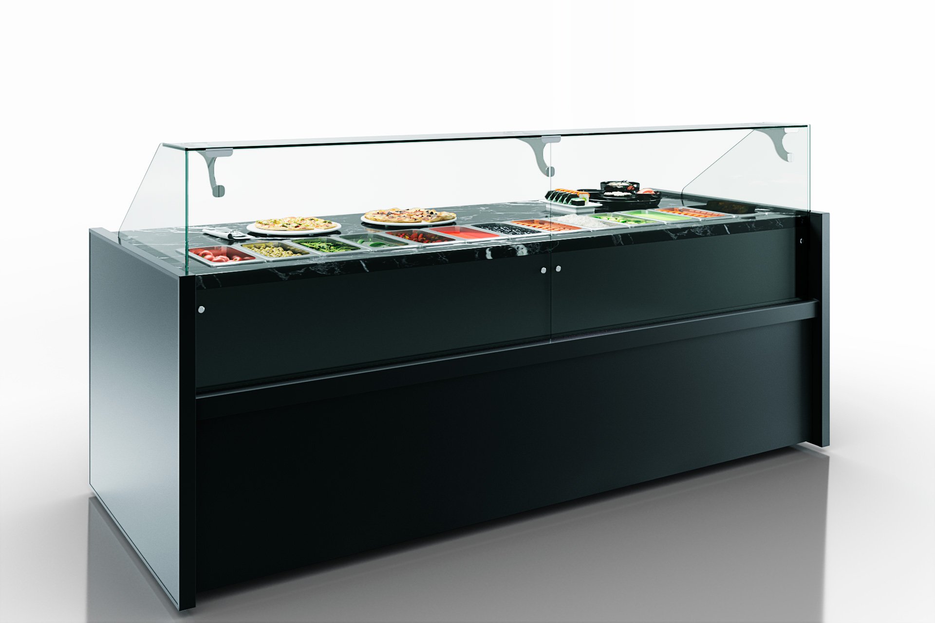 Витрина Missouri MC 100 sushi/pizza L 130-DBM - 937