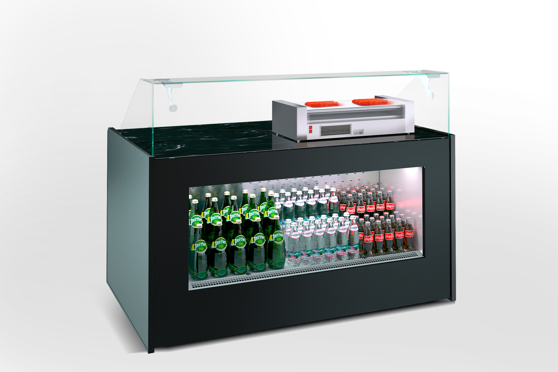 Витрина Missouri MC 100 grill combi L A