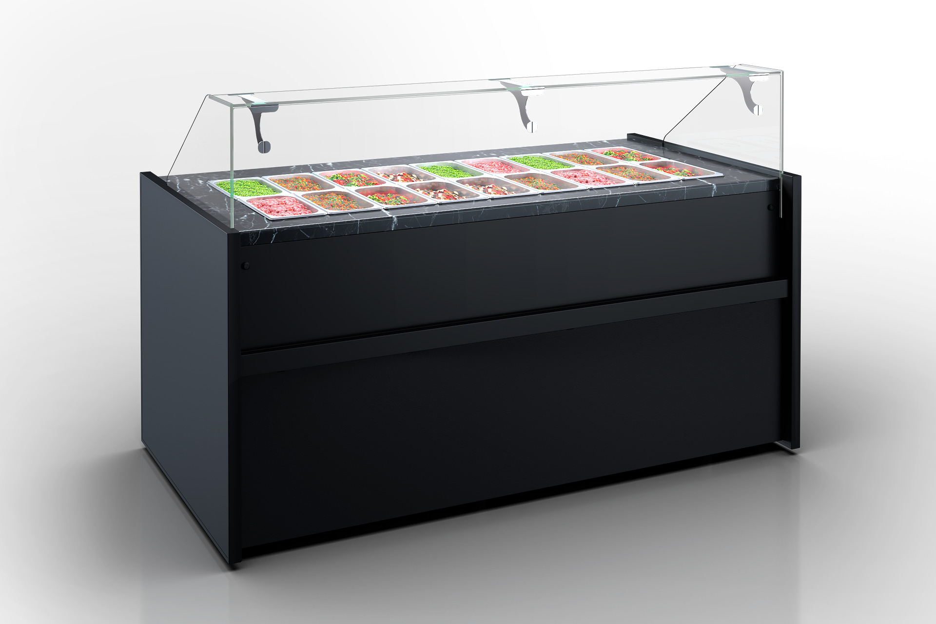 Витрина Missouri MC 100 salads L 130-DBM/DBA - 1875