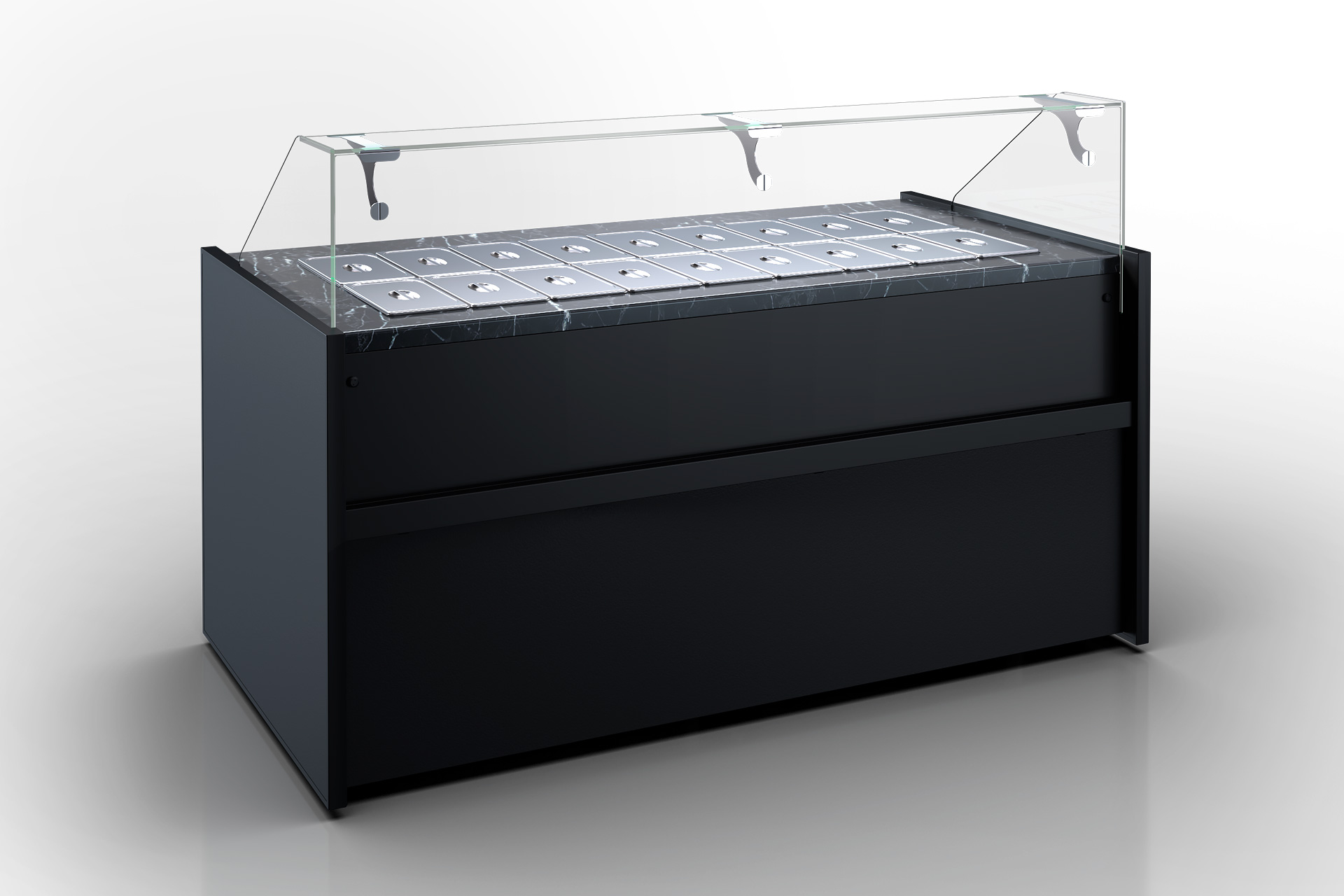Витрина Missouri MC 100 salads L 130-DBM/DBA - 1875