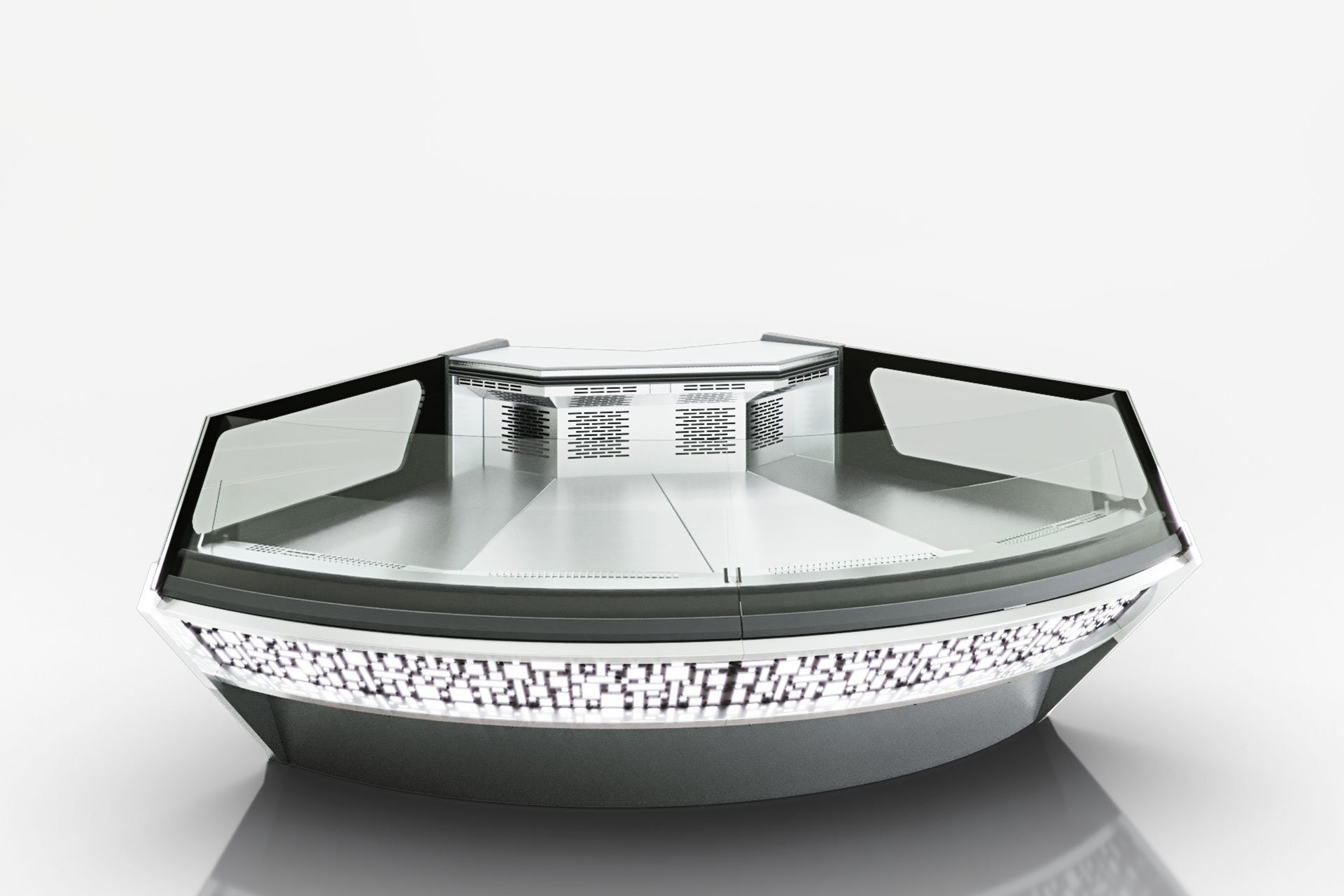 Витрина угловых элементов Missouri sapphire MK 115 M