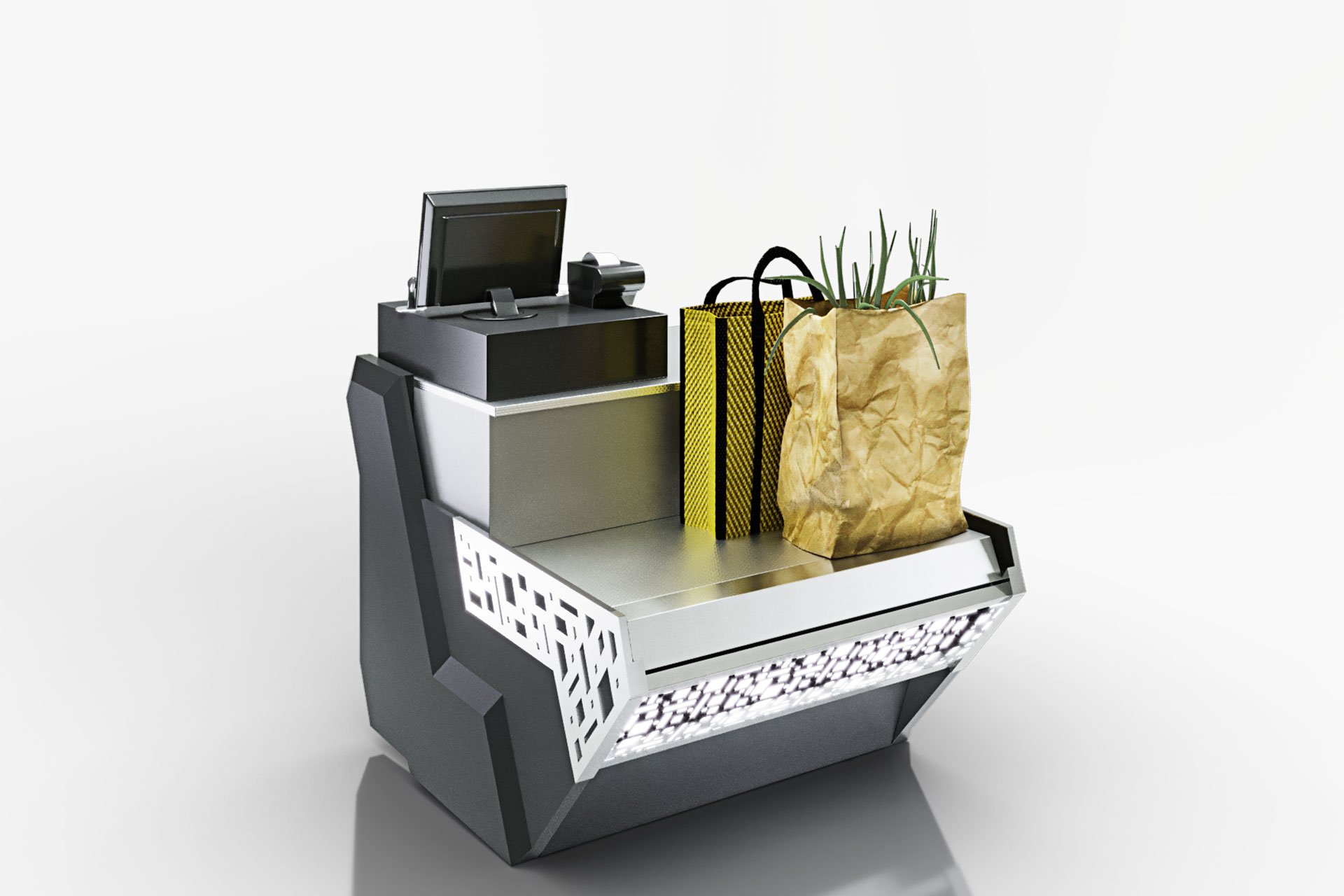 Витрина Missouri sapphire NK 115 cash desk 084 - 700