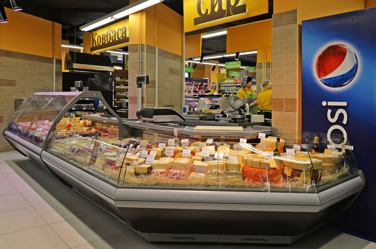 Витрина Symphony light MG 120 deli T 110 - DLM-ES45
