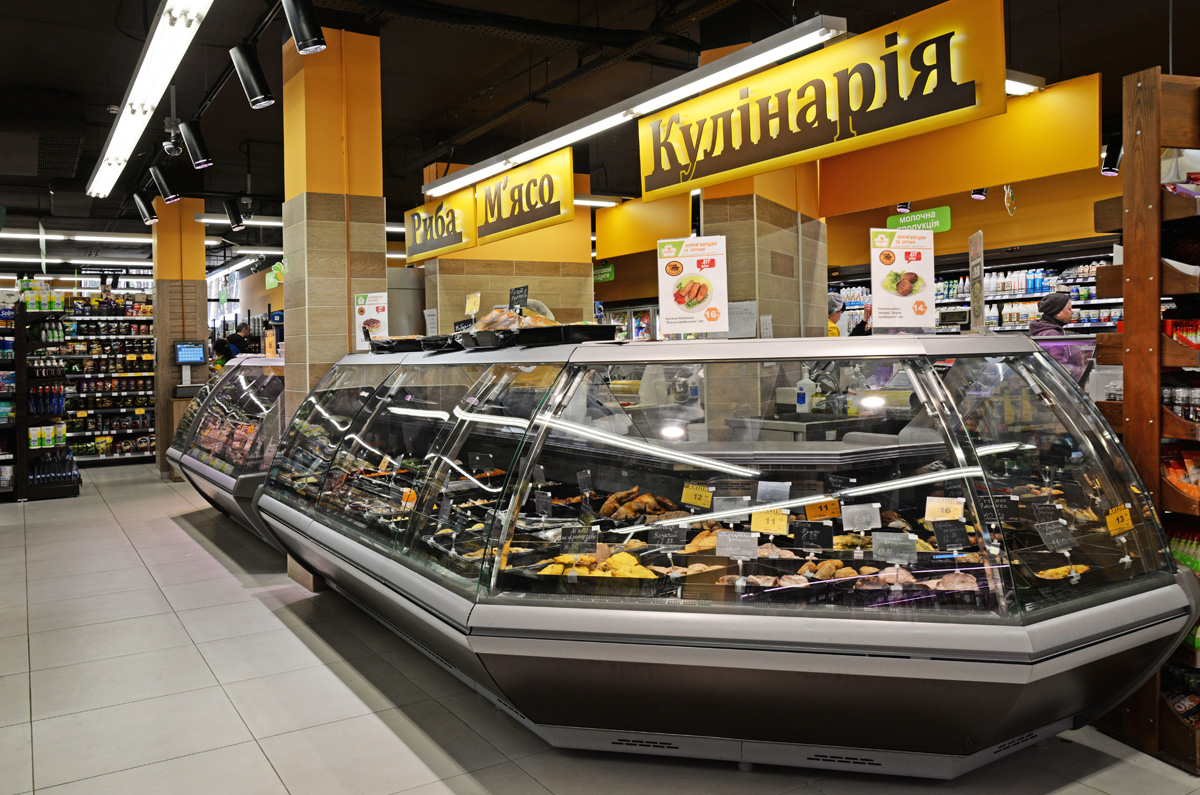 Витрина Symphony light MG 120 deli T 110 - DLM-ES45