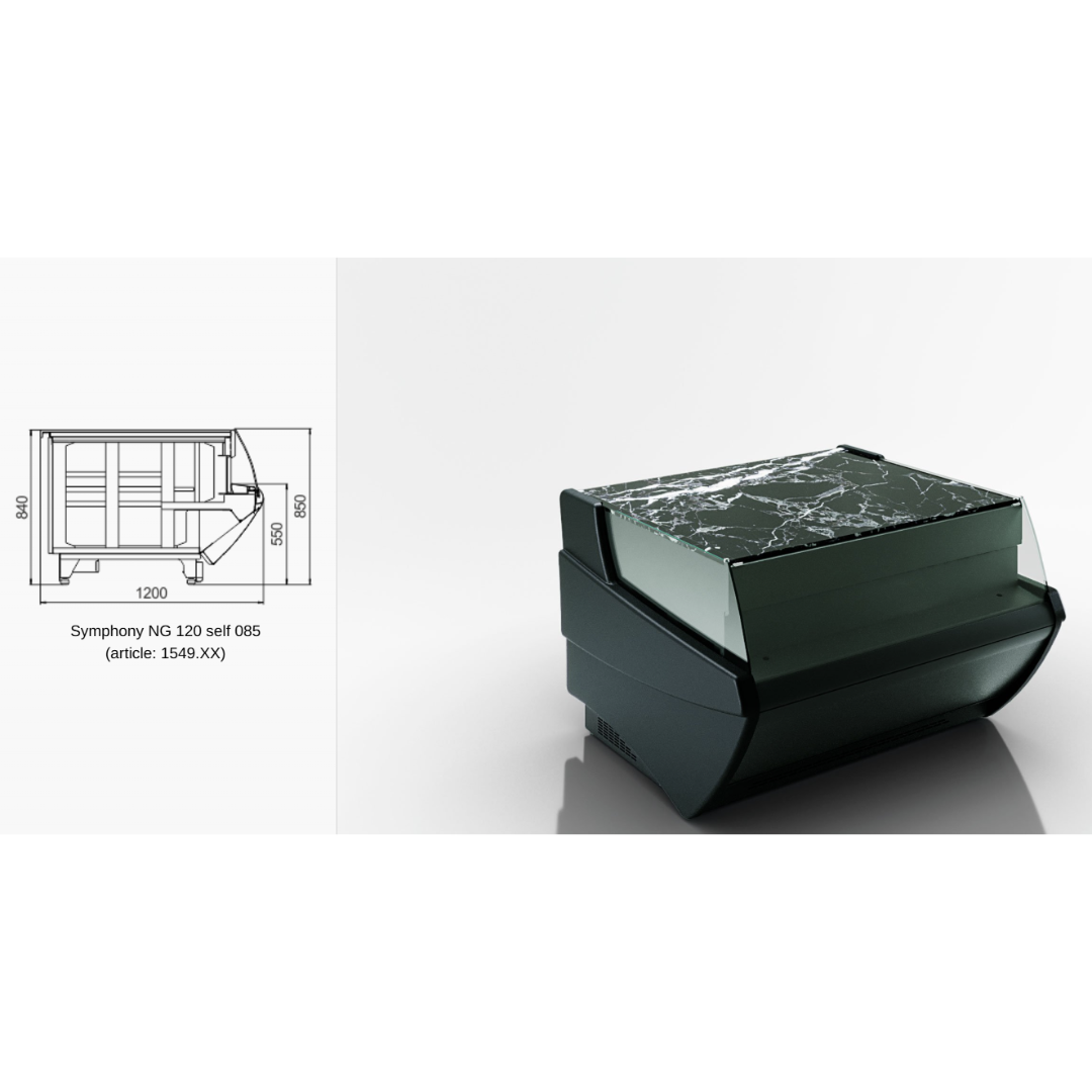Витрина Symphony NG 120 self