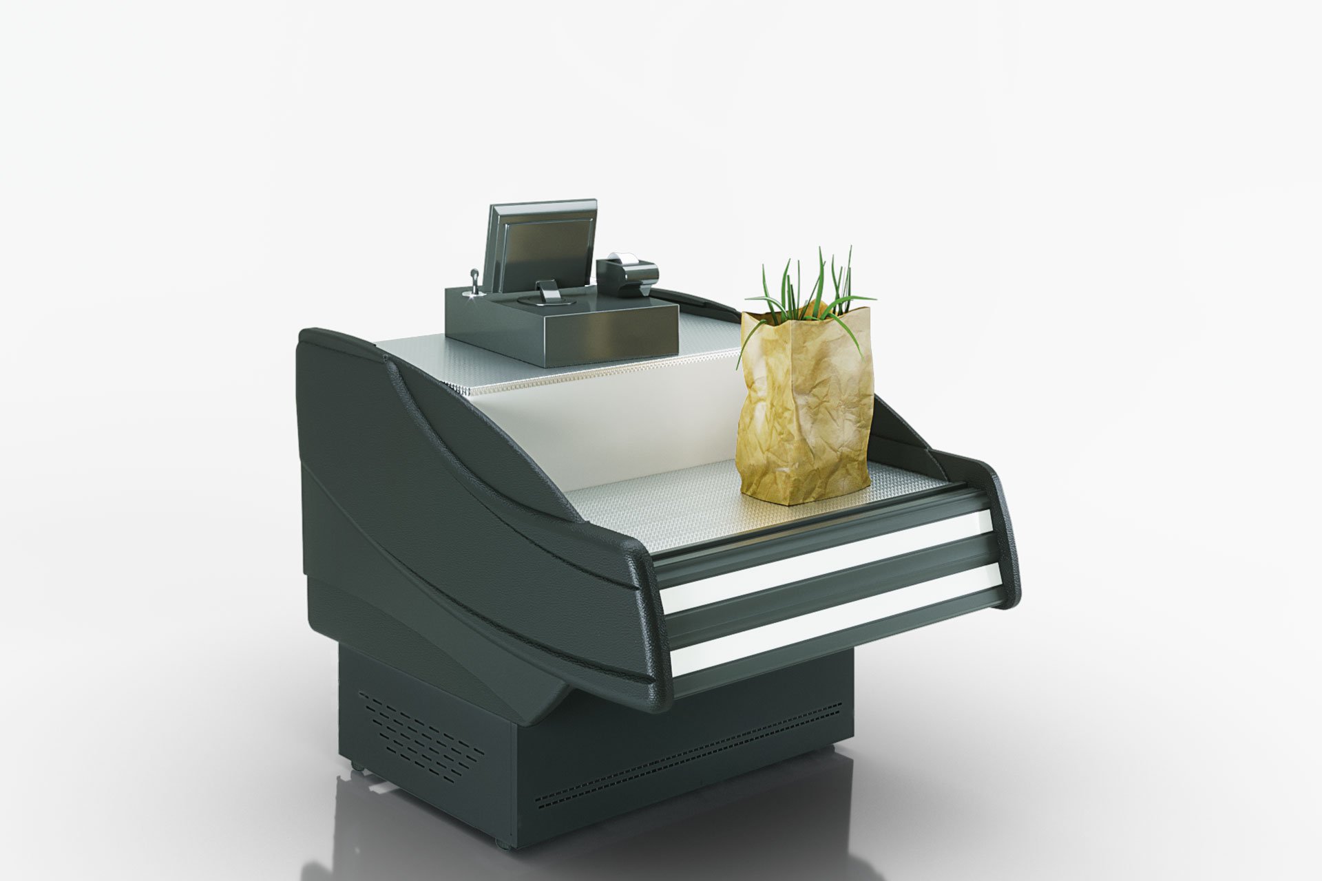 Витрина Georgia NG 119 cash desk 125 - 550