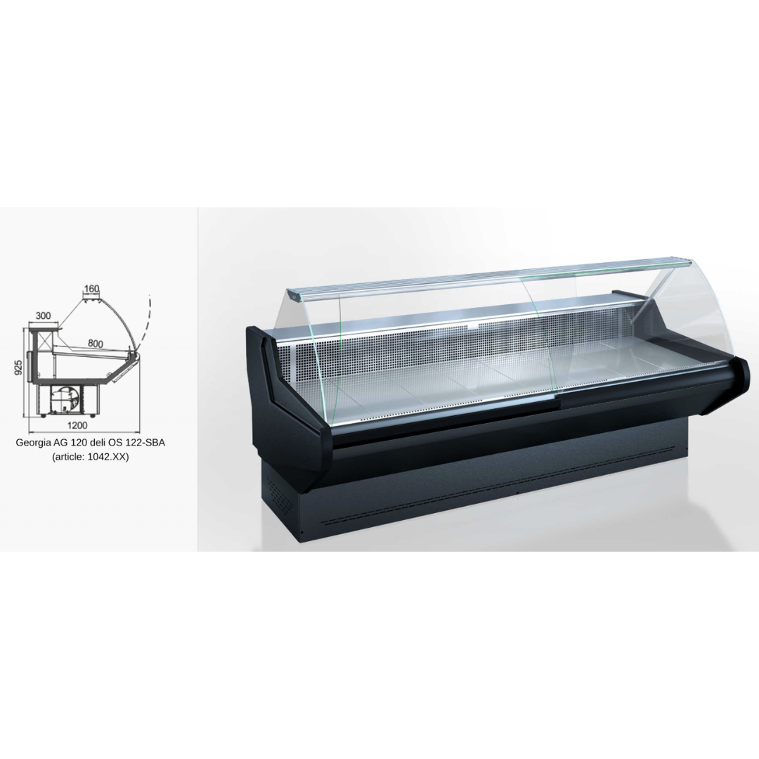 Витрина Minnesota AG 120 deli OS 122-DBA - 1875