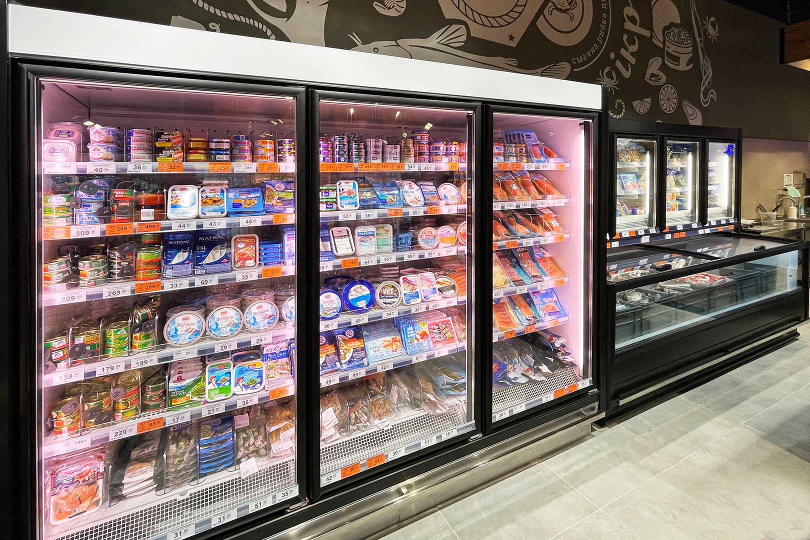 Витрина Louisiana MV 090 LT D 210-DLM - 795