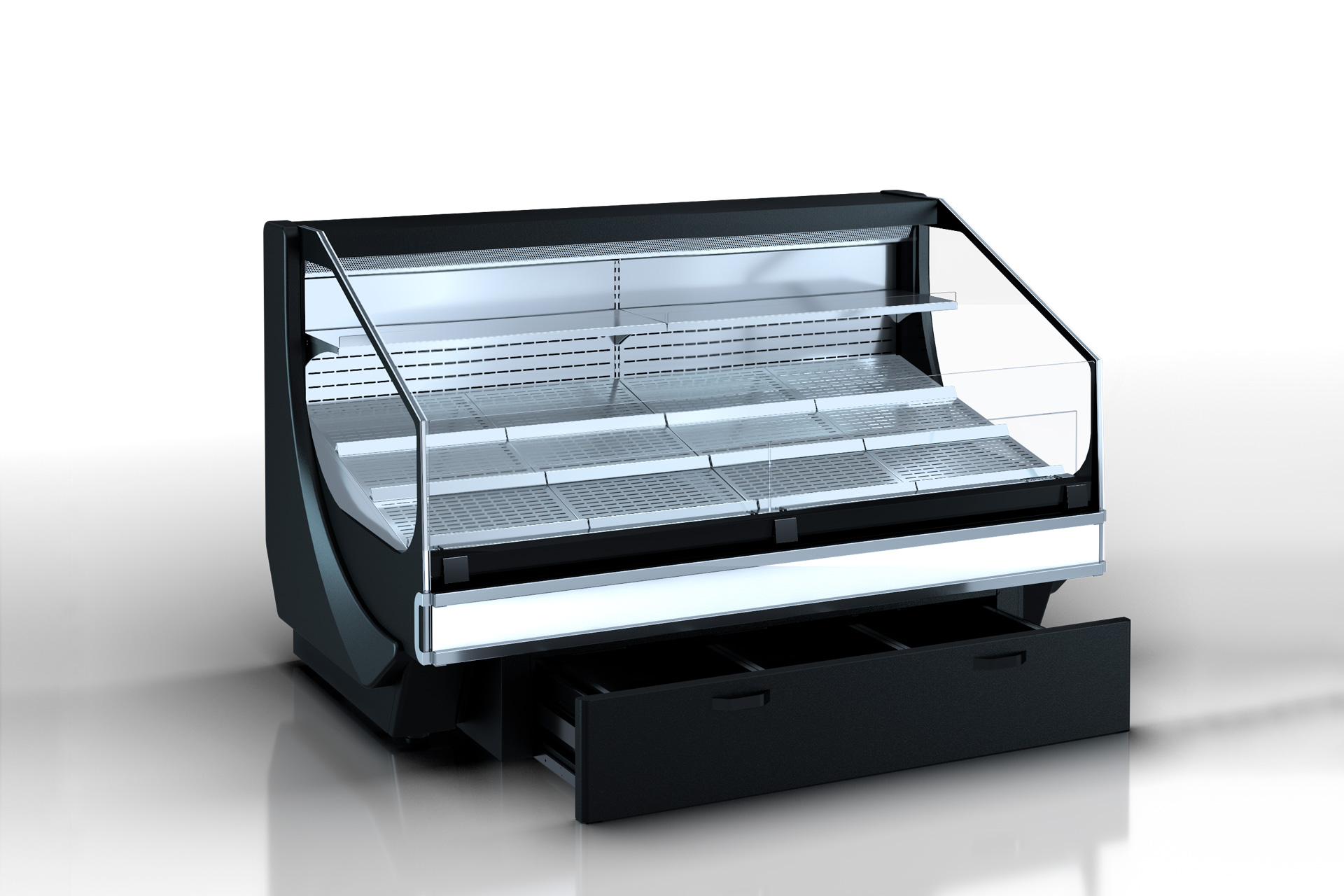 Специализированная витрина для продажи фруктов и овощей Missouri cold diamond MC 115 cascade VF self A