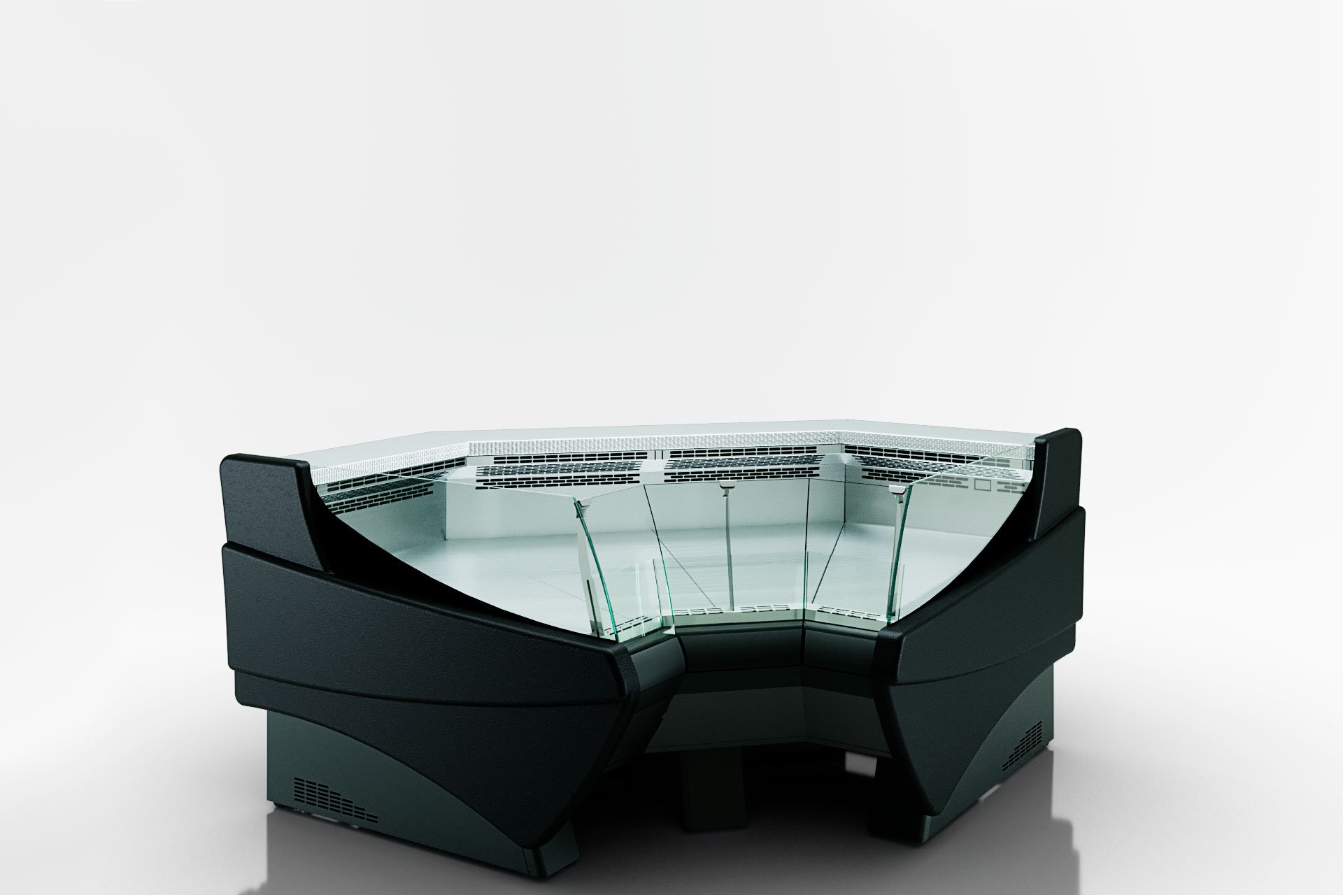 Витрина Symphony luxe MG 120 deli PS/self/T/T2 M — угловые элементы