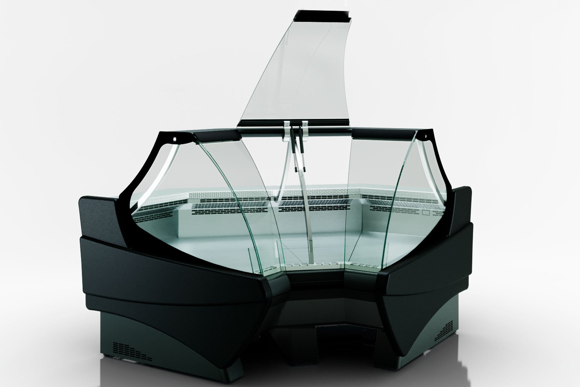 Витрина Symphony luxe MG 120 deli PS/self/T/T2 M — угловые элементы