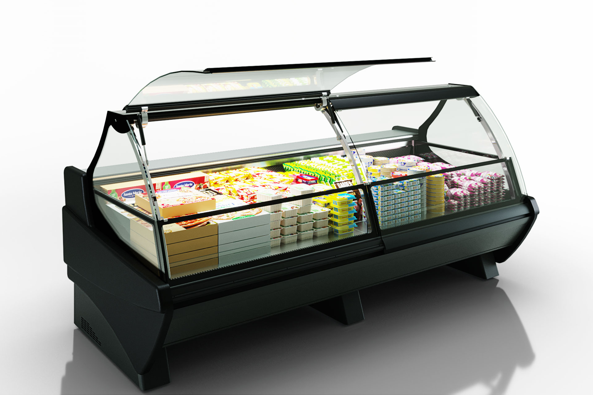 Витрина для замороженных продуктов Symphony luxe MG 120 LT PS 125-DLM - 1250