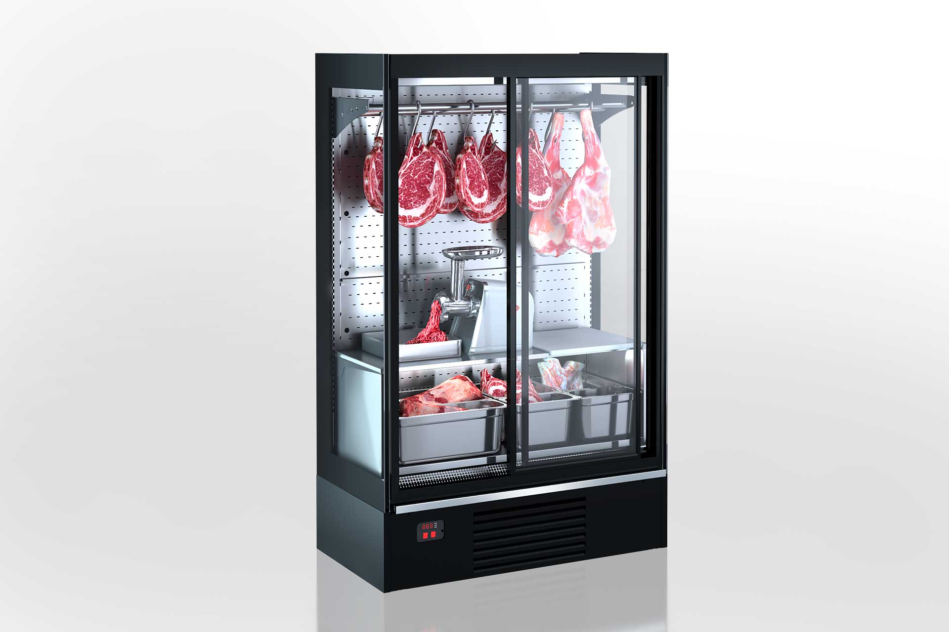 Специализированная витрина для продажи мяса Indiana medium AV 070 meat D 210-DLA - 937