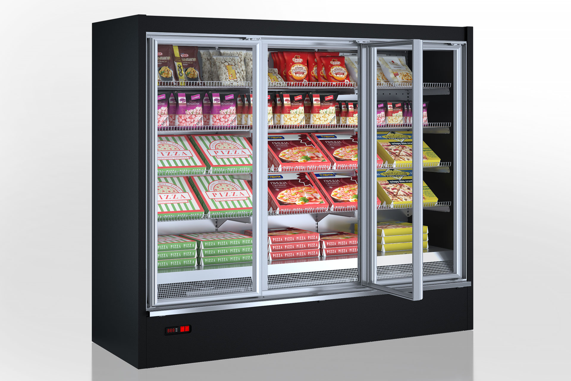 Витрина для замороженных продуктов Indiana medium AV 085 LT D 210-DLM / Indiana medium AV 085 LT D 210-DLA - 795